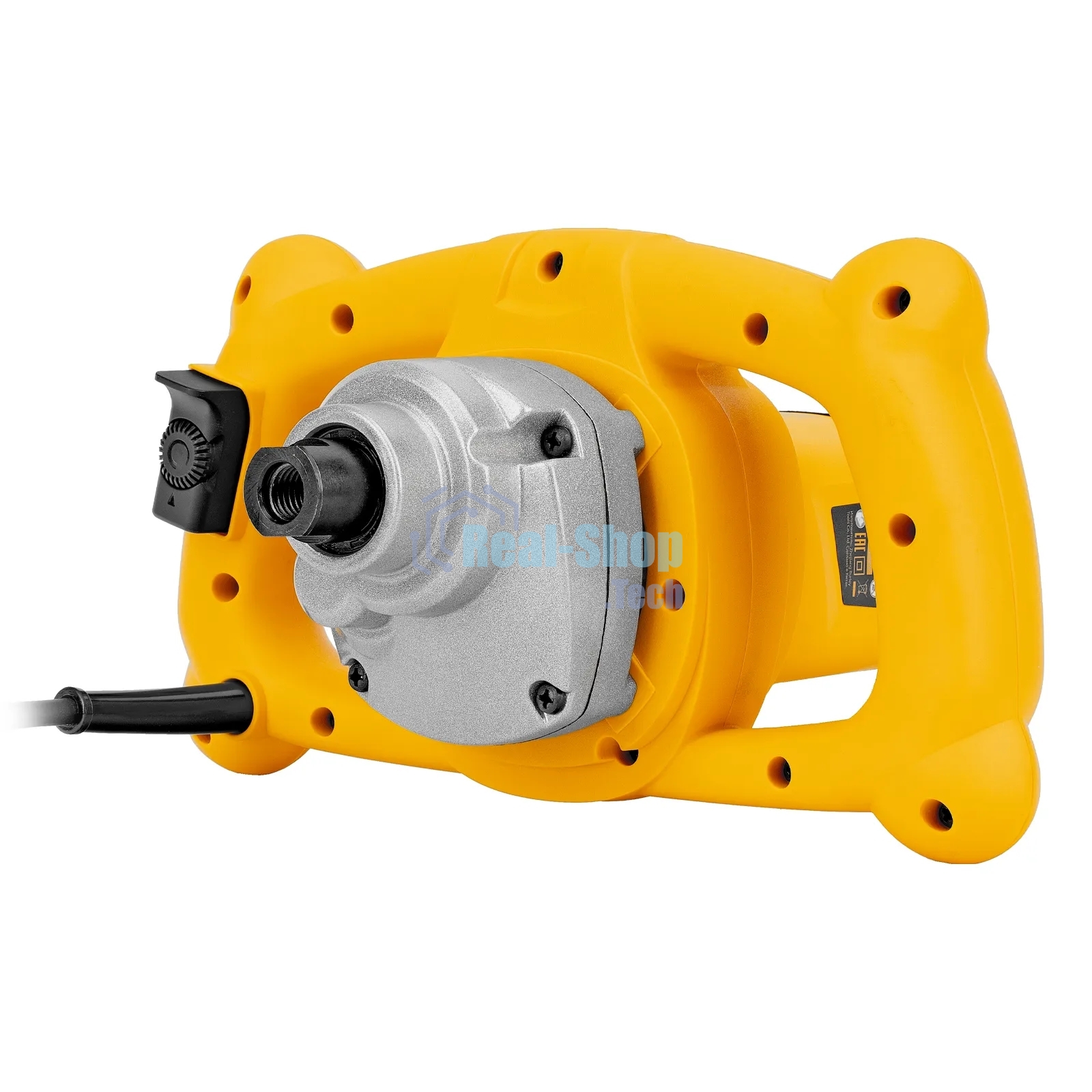 Миксер строительный Denzel EM-1-1200, 1200 Вт, 0-680 об/мин