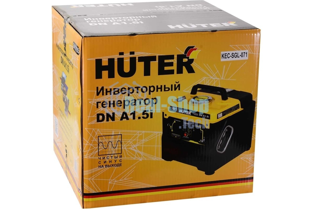 Инверторный генератор Huter DN А1,5i Grey