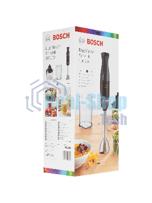 Блендер погружной Bosch MSM4B620 черный, 1000 Вт, плавная регулировка