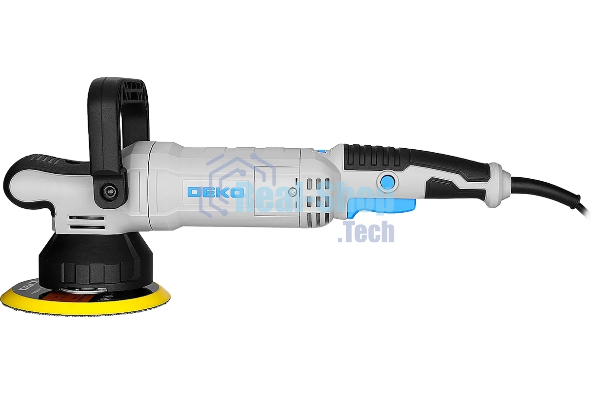 Шлифмашина полировальная орбитальная сетевая DEKO P1700-D PRO, 150мм, 1700 Вт