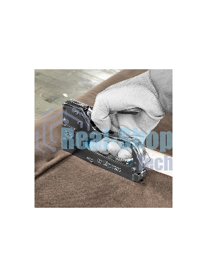 Степлер мебельный Сибртех, металлический, регулируемый, тип скобы 53, 4-14 мм