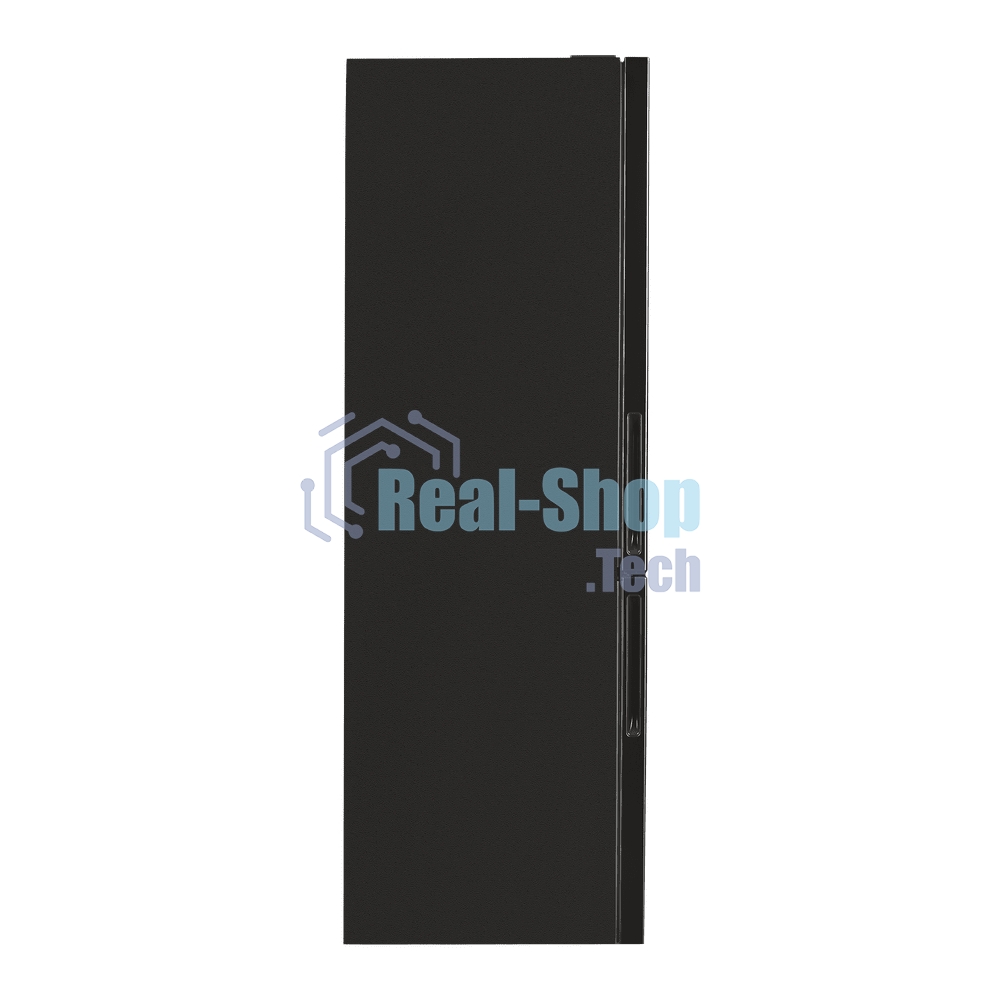 Холодильник Maunfeld MFF185NFSB10 черная нержавеющая сталь двухкамерный инвертор 240/100л морозилка снизу, No Frost