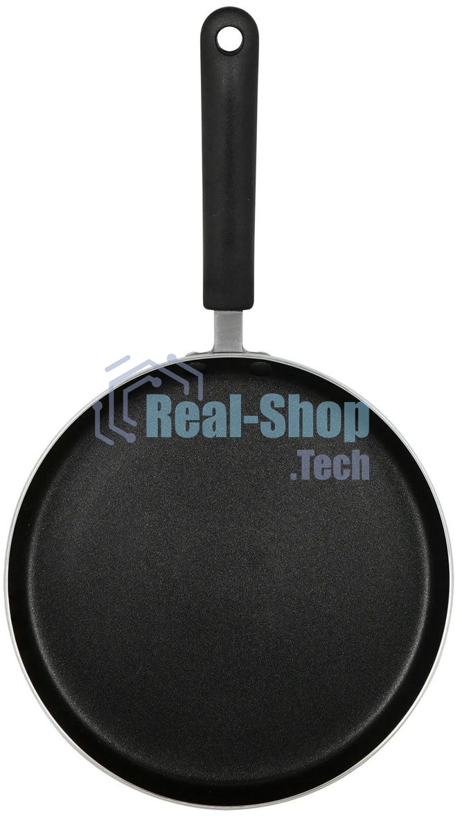 Сковорода блинная Rondell RDA-1407, 26 см, без крышки, черный
