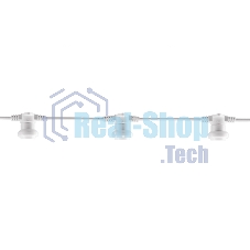 Гирлянда Neon-night Белт-Лайт 2 жилы, 50 м, шаг 20 см, 250 патронов E27, IP65, белый круглый провод