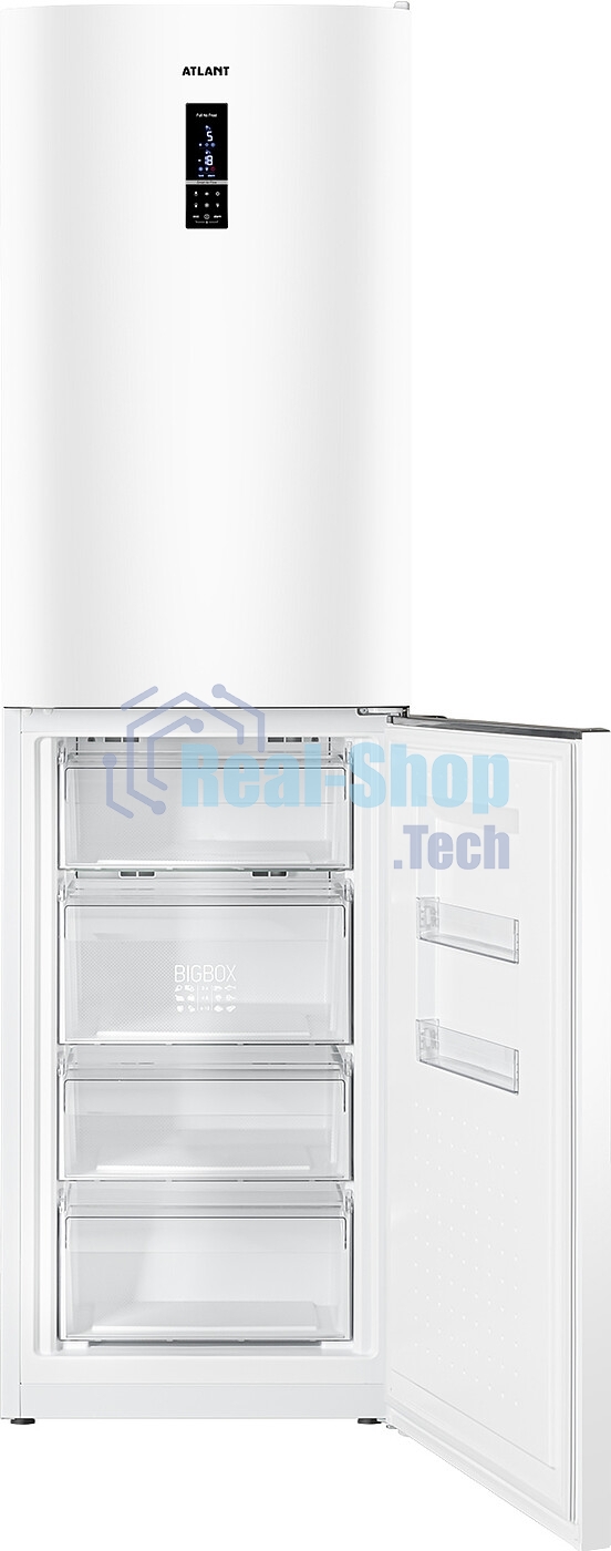Холодильник Atlant ХМ-4625-109-ND белый двухкамерный 211/125л морозилка снизу