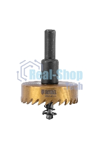 Коронка по металлу Denzel HSS, 45 мм, нитридтитановое покрытие