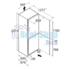Холодильник Liebherr CNBDC 573I-22 001 черная нержавеющая сталь двухкамерный 266/94л морозилка снизу