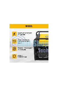 Электрогенератор бензиновый Denzel PS-55EA, 5.5 кВт, 85 дБ, 86 кг