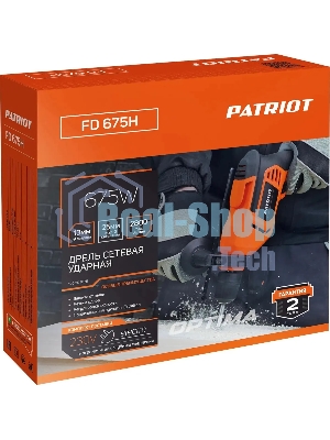 Дрель ударная Patriot FD 675H 675Вт ключевой реверс (120301675)