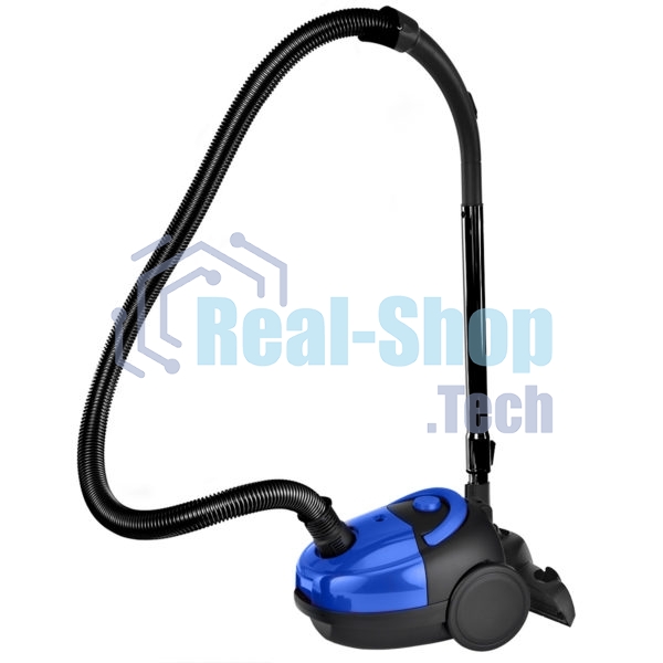 Пылесос Centek CT-2518 синий/черный, 350/1800 Вт, уборка сухая, пылесборник мешок, 1.5 л