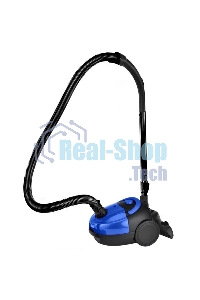 Пылесос Centek CT-2518 синий/черный, 350/1800 Вт, уборка сухая, пылесборник мешок, 1.5 л