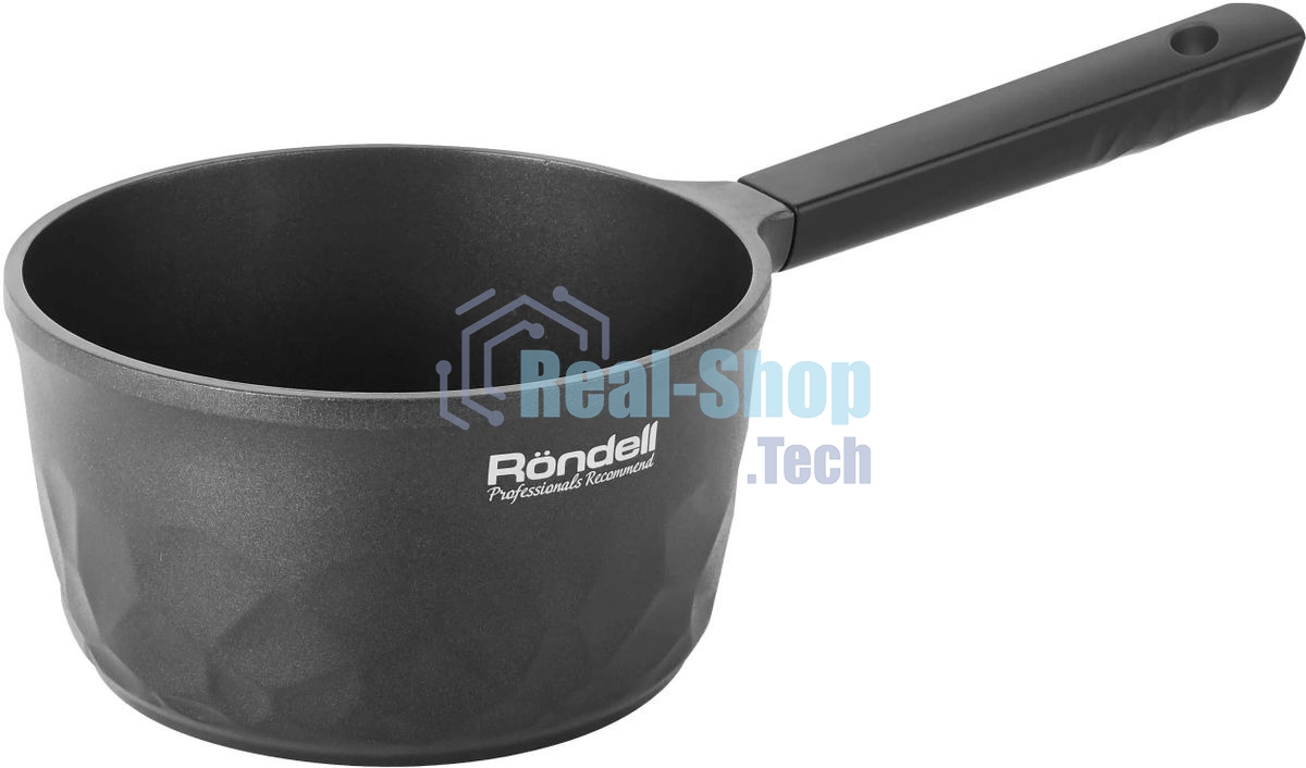 Ковш Rondell ArtDeco RDA-1253, 1.5 л, без крышки, черный