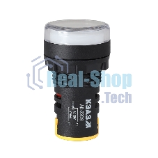 Лампа AD22DS(LED) матрица D22мм белый 24В AC/DC-КЭАЗ