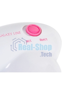 Машинка для удаления катышков Galaxy LINE GL 6301, белый c розовым, питание: 2 батарейки 