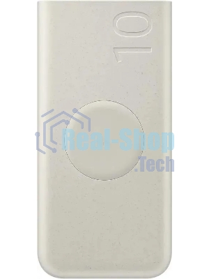 Портативный аккумулятор Samsung EB-U2510 10000mAh 25W 3A 2xUSB-C беспров.зар. бежевый (EB-U2510XUEGRU)