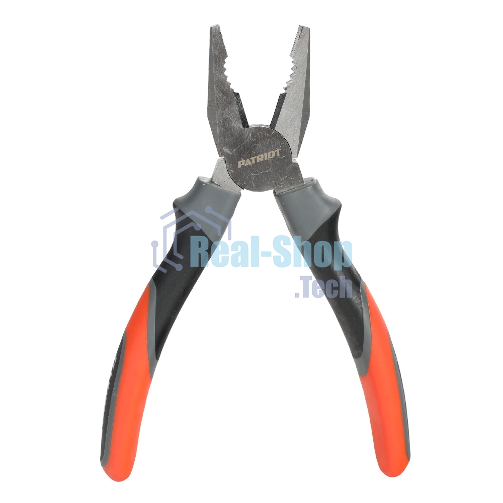 Пассатижи PATRIOT CPP-180N, трехкомпонентная рукоятка, 180мм
