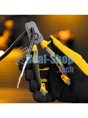 Кабелерез Denzel 160 мм, трехкомпонентные рукоятки