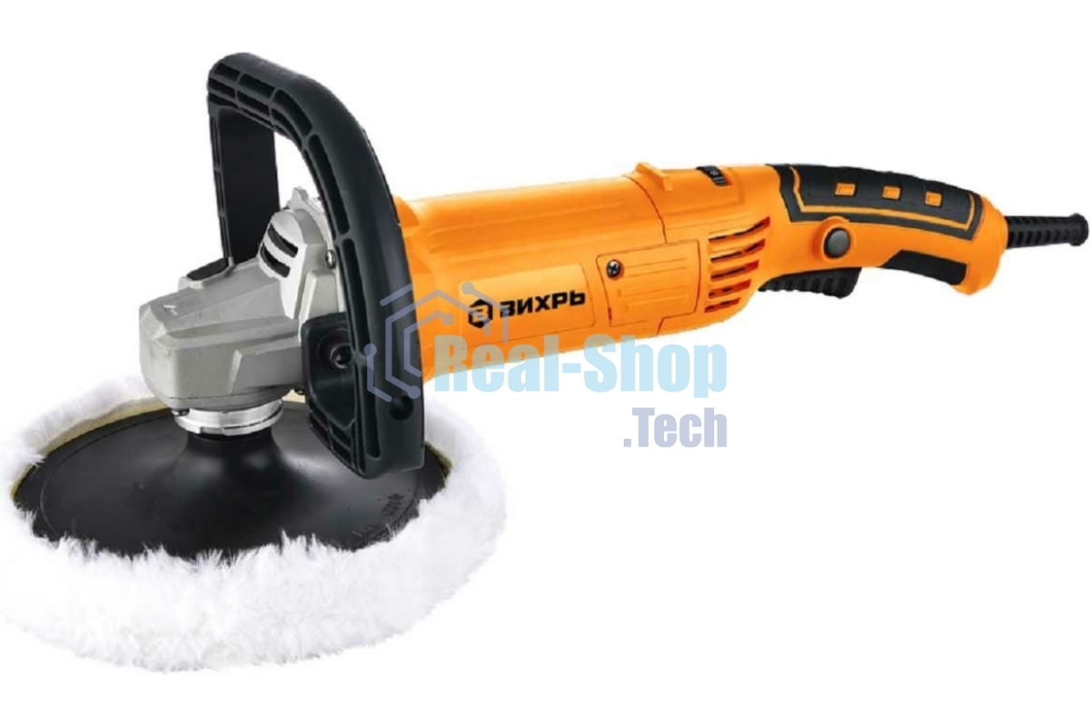 Полировальная машина (углошлифовальная) УШМ-180/1300П Вихрь