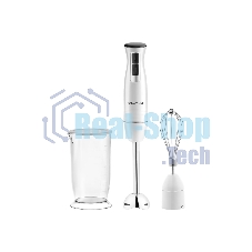 Блендер Galaxy Line GL 2144, белый, погружной, 1000 Вт, 17 000 об/мин, 2 скорости