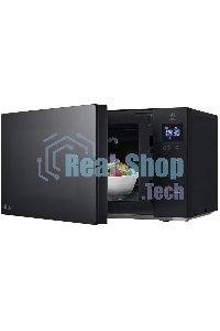 Микроволновая печь LG MH6032GAS черный, 20 л, 700 Вт, переключатели - сенсор