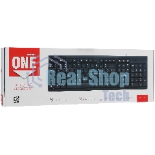 Клавиатура проводная Smartbuy ONE 114 USB черная (SBK-114U-K)