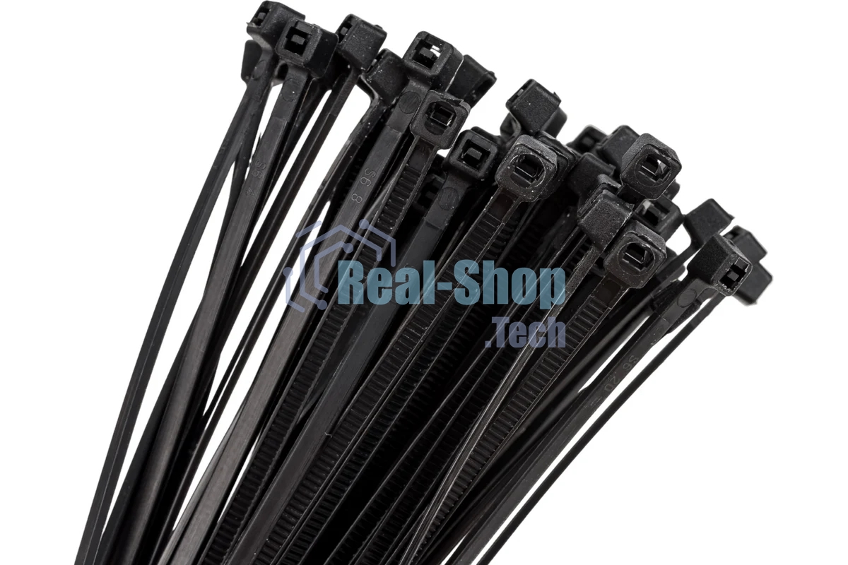 Хомут кабельный 2.5х150 нейл. черный (уп. 100 шт) EKF plc-cb-2.5x150