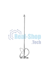 Миксер строительный Denzel EM-1-1200, 1200 Вт, 0-680 об/мин