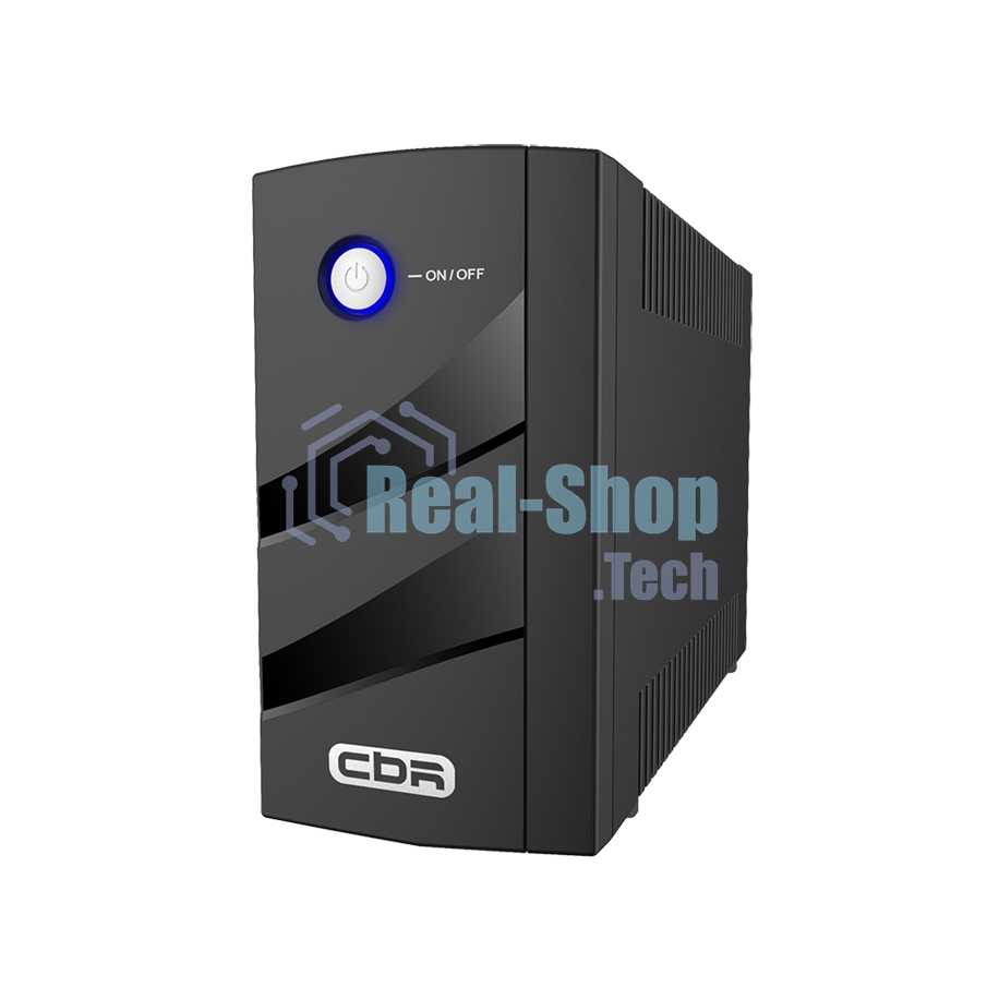 Источник бесперебойного питания CBR ELN-675T-2F-LD Line Interactive 675VA/360W 5Ah12V 2 x Shuko