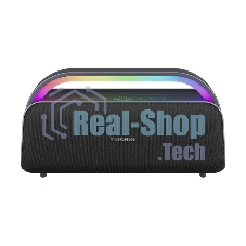 Колонка портативная Ural Молния Кварк черный/серый 240W 1.1 BT/3.5Jack/USB-C 10м 8000mAh (без.бат)