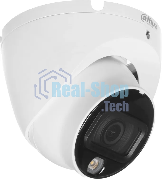 Камера видеонаблюдения Dahua DH-IPC-HDW1839TP-A-IL-0280B-S6, IP, 8 Мп, 2.8 мм, белая