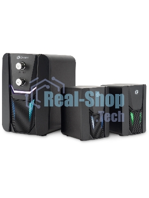 Акустическая система Оклик OK-423 2.1 черный 11Вт