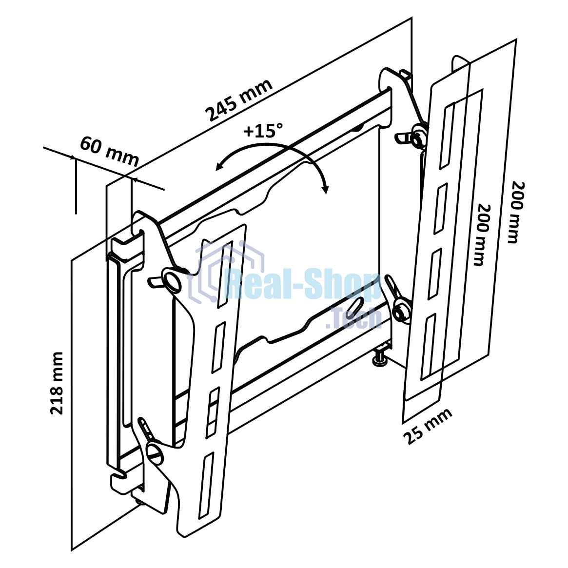 Кронштейн LE'STER LST-301.03 ТВ 10
