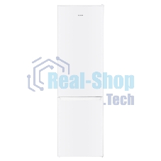 Холодильник Kraft KF-DC290W белый двухкамерный 220/70л морозилка снизу
