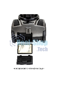 Пылесос JVC JH-VC311 серый/черный, 320/1800 Вт, уборка сухая, пылесборник контейнер, 2 л