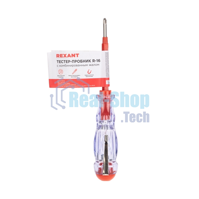 Тестер-пробник с комбинированным жалом Rexant R-16