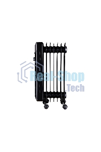 Обогреватель масляный Leonord LE-1907 (7 секций) черный, 1500 Вт, 10 м2, термостат