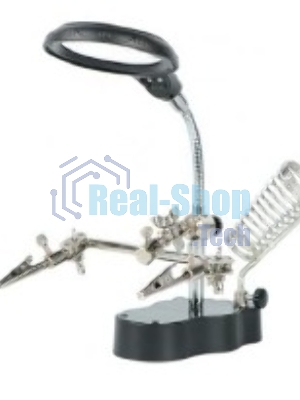 Лупа с держателем платы для пайки Kaisi TU-1093T