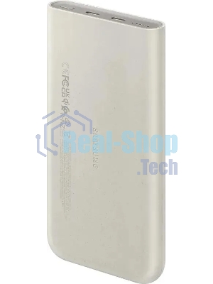 Портативный аккумулятор Samsung EB-U2510 10000mAh 25W 3A 2xUSB-C беспров.зар. бежевый (EB-U2510XUEGRU)