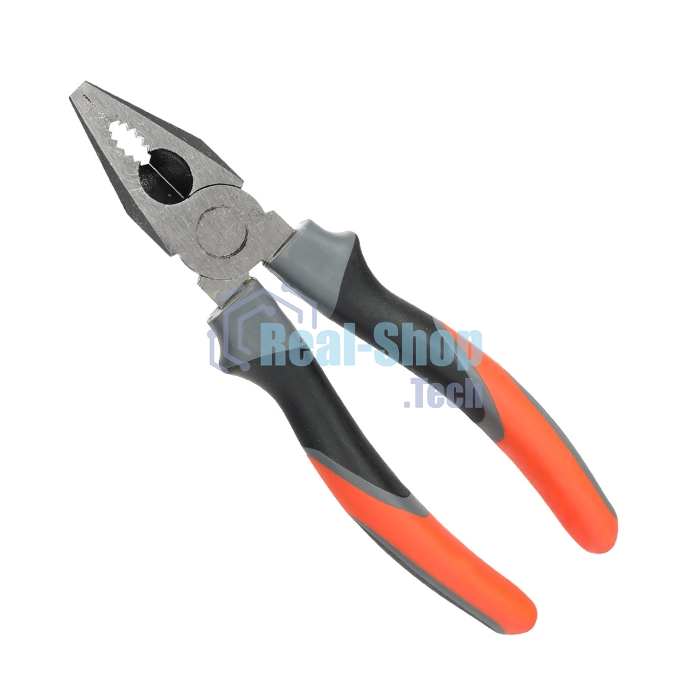 Пассатижи PATRIOT CPP-180N, трехкомпонентная рукоятка, 180мм