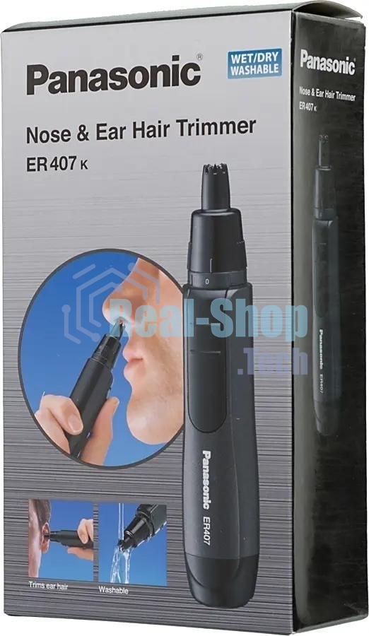 Триммер Panasonic ER407 черный (насадок в компл:1шт)
