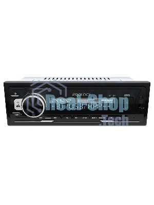 Автомагнитола Prology GT-130, 1 DIN, Bluetooth, USB Type-A, AUX, пульт ДУ