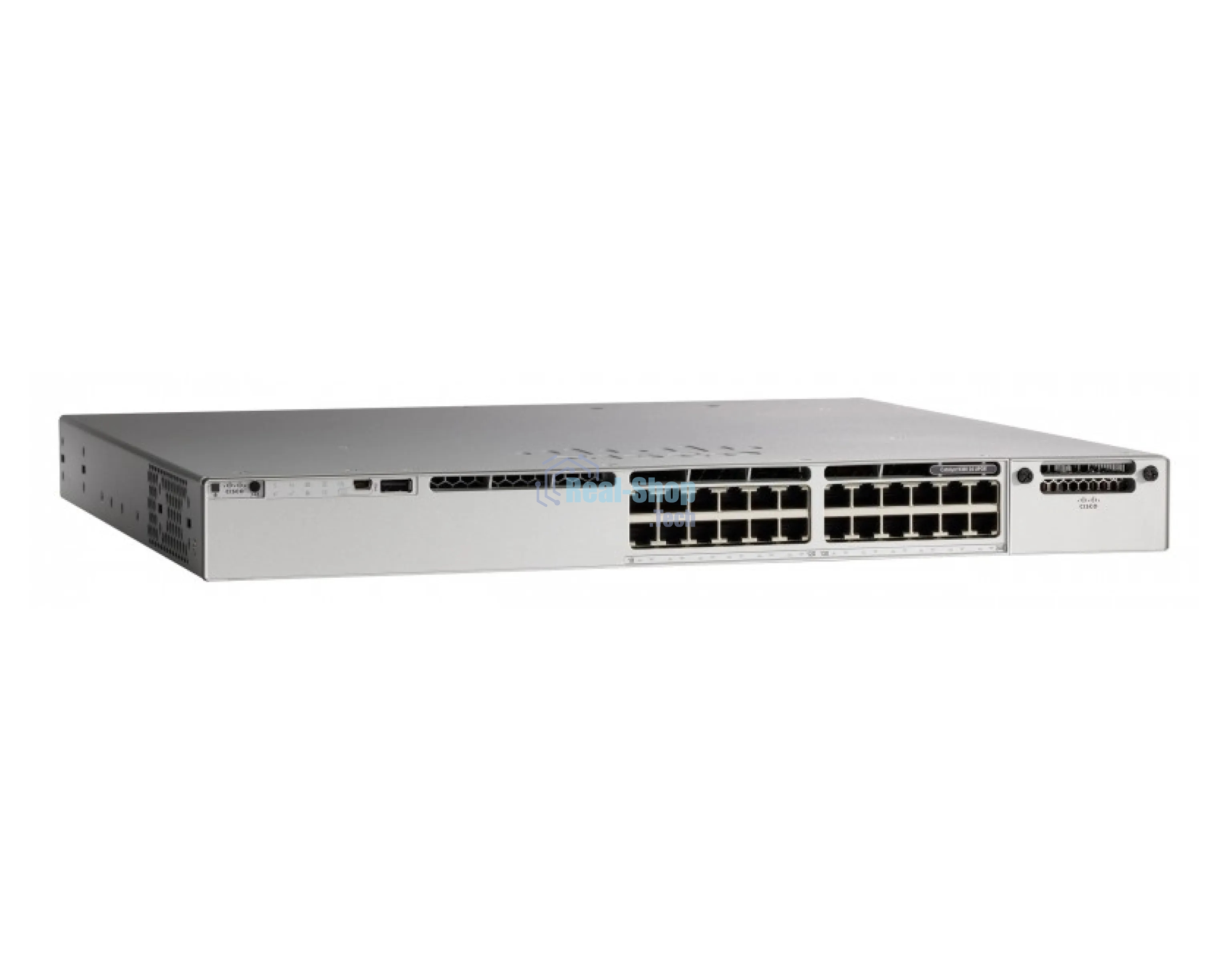 Коммутатор Cisco C9300-24S-A, 24×1 Гбит/с SFP, управляемый