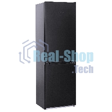 Холодильник Nordfrost NRB 162NF B черный двухкамерный 205/105 л морозилка снизу, капельная система