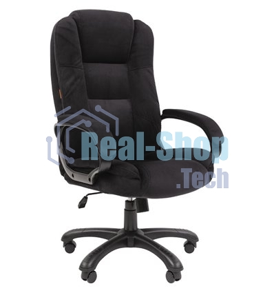 Кресло Chairman Home 600 черный, ткань, 120 кг