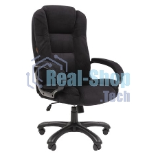 Кресло Chairman Home 600 черный, ткань, 120 кг