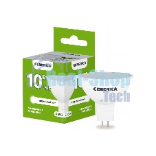Лампа светодиодная GENERICA LL-MR16-10-230-40-GU5-G MR16 10 Вт софит 4000К GU5.3 230В