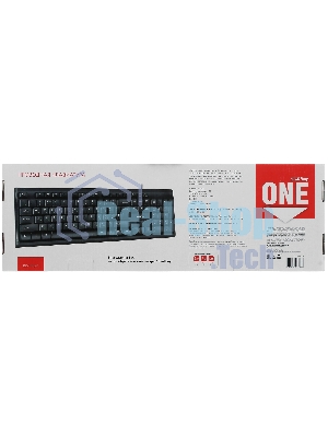 Клавиатура проводная Smartbuy ONE 114 USB черная (SBK-114U-K)