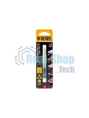 Сверло универсальное Denzel Multi cut, 5 мм