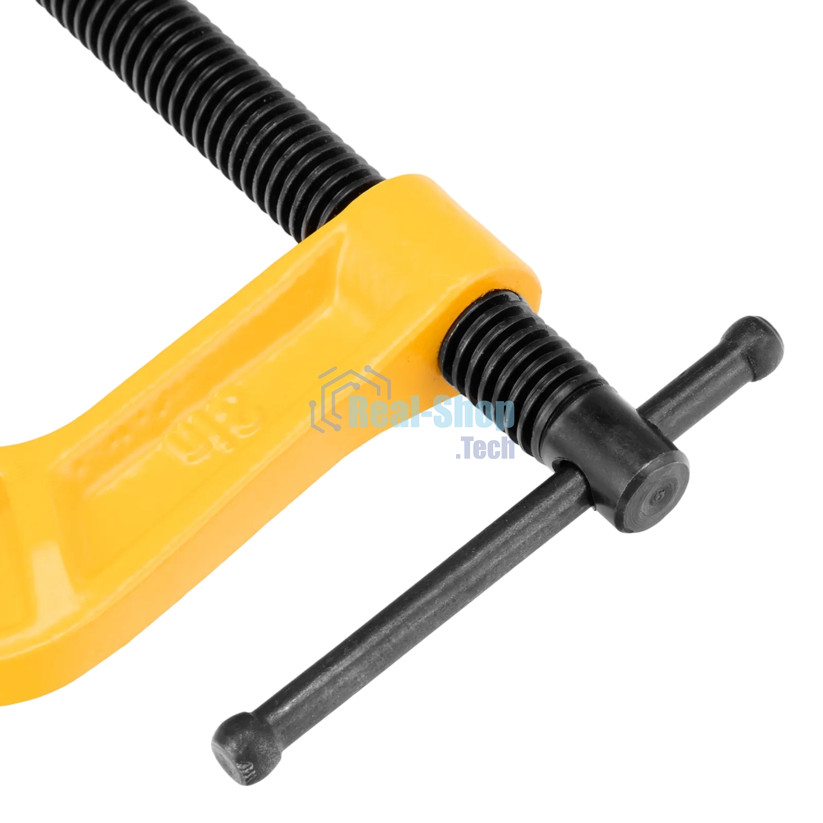 Струбцина Denzel G-образная усиленная, 75 мм