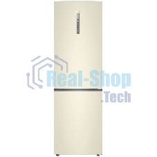 Холодильник Haier C2F636CCFDU1 бежевый двухкамерный 256/108 л морозилка снизу, No Frost
